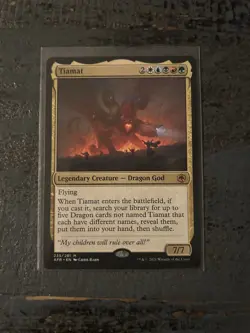 Tiamat AFR Magic The Gathering Mtg - Image 1