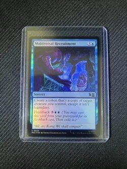 MTG Marvel Super Heroes-Commander-Multiversal Recruitment-0629-FOIL - Image 1