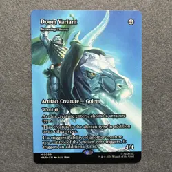 MTG Marvel Super Heroes Doom Variant Showcase 0099 Non-Foil - Image 1