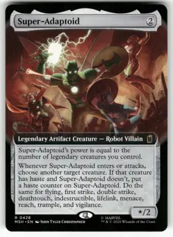 Super-Adaptoid (Extended Art) 428 Marvel Super Heroes Magic: The Gathering NM - Image 1
