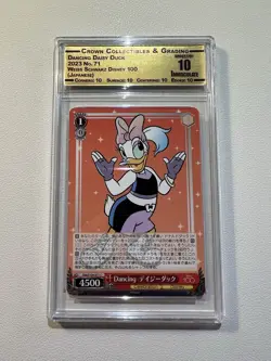 Weiss Schwarz Disney 100 Dancing Daisy Duck - Dds/S104-071 C - Japanese - CCG 10 - Image 1