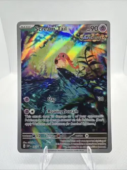 Scream Tail 065 Scarlet & Violet Black Star Promo Cards Holo Full Art 2023 NM - Image 1