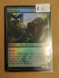 MTG Magic the Gathering Crocanura - 135 - FOIL- Ravnica Remastered - Image 1