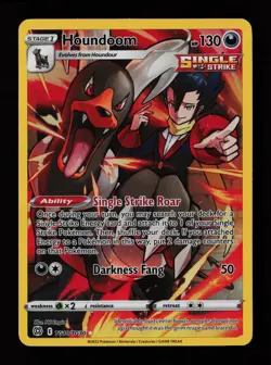 Houndoom TG10/TG30 Holo Brilliant Stars Trainer Gallery Pokemon Cards - Image 1