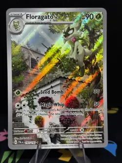 Floragato Illustration Rare SV02: Paldea Evolved 197/193 NM Card Kouki Saitou - Image 1