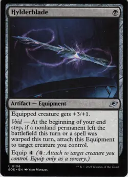 x2 Hylderblade U Edge of Eternities 106 NM MTG - Image 1