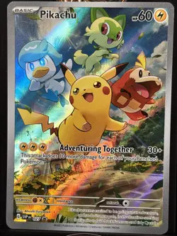 Pikachu 027 Sv: Scarlet & Violet Promo Cards Holo - Image 1