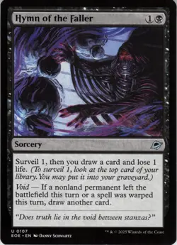 x2 Hymn of the Faller U Edge of Eternities 107 NM MTG - Image 1
