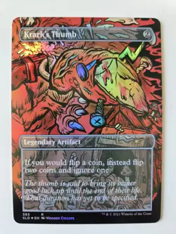 Krark's Thumb Foil Borderless Secret L'air NM ENG MTG - Image 2