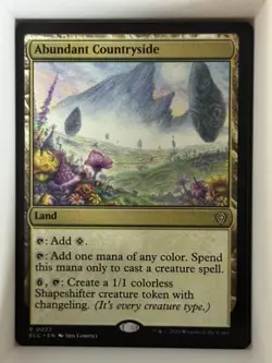 Abundant Countryside R Commander: Lorwyn Eclipsed 22 NM - Image 1