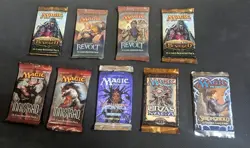 MTG Urza's Saga, Alliances, Stronghold, Mirrodin, Innistrad, AR Booster Packs !! - Image 1