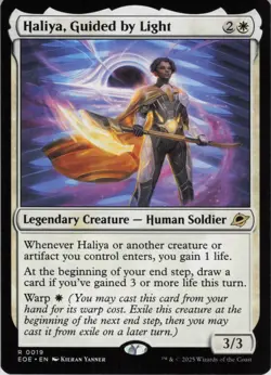 Haliya, Guided by Light R Edge of Eternities 19 NM Normal MTG - Image 1