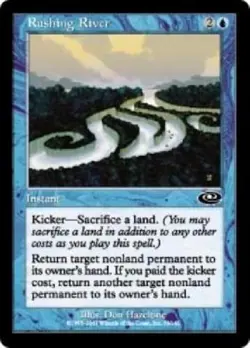 Rushing River x4 Planeshift MtG NM - Image 1