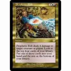Prophetic Bolt Apocalypse MtG NM - Image 1