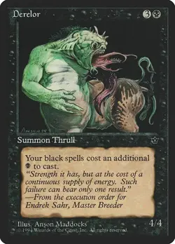 Derelor Fallen Empires MtG LP to NM - Image 1