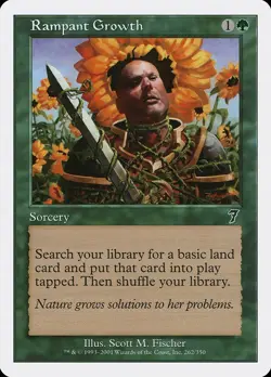 MTG - Rampant Growth [Seventh Edition] - Image 1