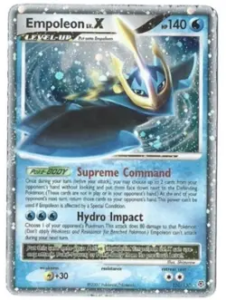 Empoleon LV.X 120/130 Diamond and Pearl Holo Pokemon Card Level X - Image 1