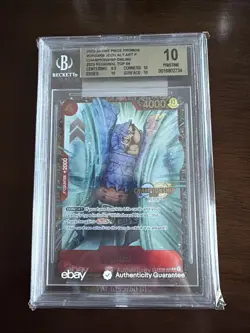 BGS 10 Pristine Jozu OP02-008 Championship 2023 Prize English One Piece Card - Image 1