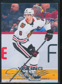 2025-26 Upper Deck Series 1 Sam Rinzel YG Young Guns #248 Rookie RC C189 - Image 1