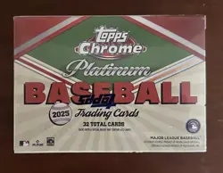 2025 Topps Chrome Platinum Baseball Blaster Box Sealed LOT OF 18 - Image 2