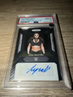 2024 Panini Prizm WWE Lyra Valkyria Sensational Signatures Auto LOW POP PSA 10! - Image 1