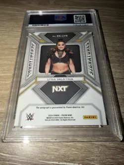 2024 Panini Prizm WWE Lyra Valkyria Sensational Signatures Auto LOW POP PSA 10! - Image 2