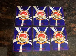 Pokemon Japanese Energy Unlimited WOTC Vintage 6 Card Lot TCG LP - Image 2