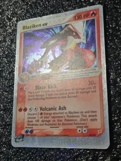 Pokemon Card Blaziken ex 89/95 Team Magma vs Team Aqua Holo Vintage LP 2004 - Image 4