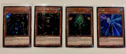 Yugioh Gate Guardian Kazejin Suijin Sanga Of Thunder Secret SET 1st Edition NM - Image 1