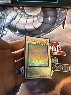 Black Rose Dragon CSOC-EN039 1st Edition Ghost Rare Yu-Gi-Oh MP - Image 2
