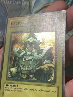 Yu-Gi-Oh Faded Celtic Guardian LOB-007 MP - Image 4
