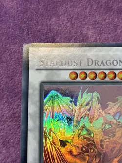 1x YUGIOH Stardust Dragon TDGS-EN040 Ghost Rare 1st Edition MP - Image 2