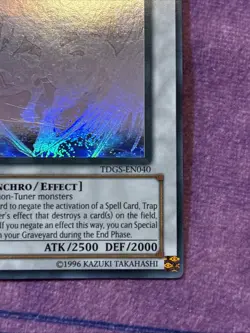 1x YUGIOH Stardust Dragon TDGS-EN040 Ghost Rare 1st Edition MP - Image 4