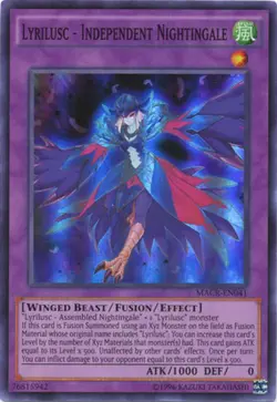 Lyrilusc - Independent Nightingale - MACR-EN041 - Super Rare - Unlimited Edition - Image 1