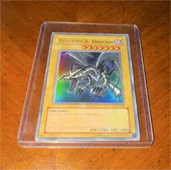 Konami Yu-Gi-Oh! Red-Eyes B. Dragon LOB-070 LOB Ultra Rare Holo Unlimited - Image 1
