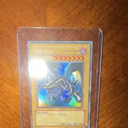 Konami Yu-Gi-Oh! Red-Eyes B. Dragon LOB-070 LOB Ultra Rare Holo Unlimited - Image 2