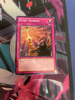 YUGIOH - SPIRIT BARRIER - COMMON - LCJW - 1ST ED - NM - Image 1