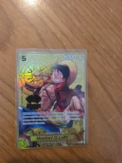 2025 One Piece 2nd Anniversary Set Monkey D Luffy SR #ST13-015 ONE PIECE - Image 1