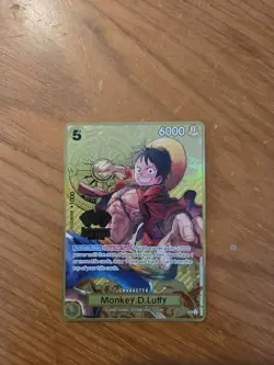 2025 One Piece 2nd Anniversary Set Monkey D Luffy SR #ST13-015 ONE PIECE - Image 2
