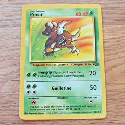 Pinsir Jungle Set 25/64 (LP) Rare Non Holo Pokemon Card TCG 1999 WOTC Vintage - Image 1