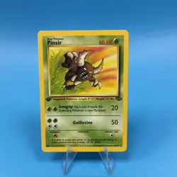 Pokemon Vintage 1st Edition Non-holo Pinsir Jungle Set 25/64 Wotc 1999 LP+ - Image 1