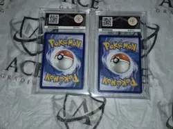 Pokemon card bundle slabs ACE Mew 151 eevee promo rare cards not psa slab lot - Image 2