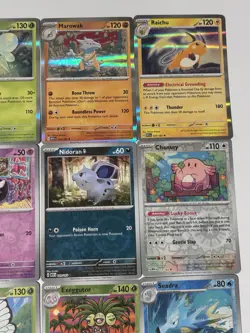 Nintendo Pokemon TCG 151 14 Card Holo/Reverse Holo Lot Chansey Raichu Mr Mime - Image 3