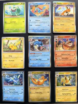 Pokemon 151 Card Job Lot 310+ Cards + Duplicates NM INCLUDES Celebrations Tin - Image 1