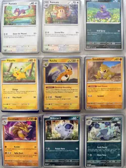 Pokemon 151 Card Job Lot 310+ Cards + Duplicates NM INCLUDES Celebrations Tin - Image 4