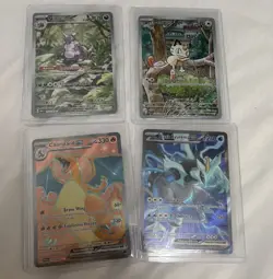 Pokemon TCG Scarlet & Violet 151 10-Card Holo Full Art Lot Charizard ex - Image 1