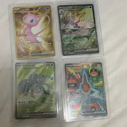 Pokemon TCG Scarlet & Violet 151 10-Card Holo Full Art Lot Charizard ex - Image 3