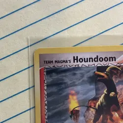Pokemon TCG Team Magma's Houndoom 34/95 TM vs TA Unc Reg Eng St1 70HP - Image 3