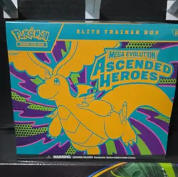 Pokemon Mega Evolution Ascended Heroes Elite Trainer Box 40 Cards Promo 2025 - Image 1