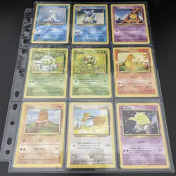 Vintage ⭐Complete Pokemon Base Set Common Uncommon Cards 1999⭐Pokemon Base set - Image 5